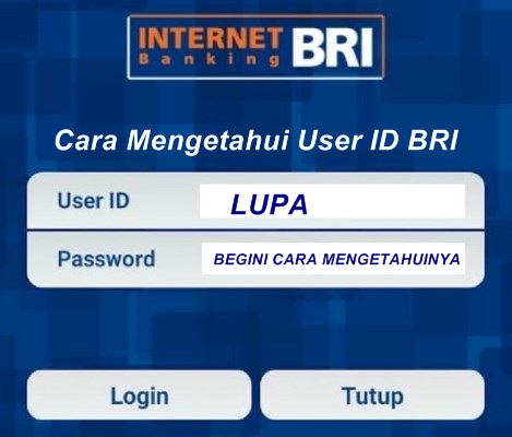 Cara Mengetahui User ID BRI yang Lupa