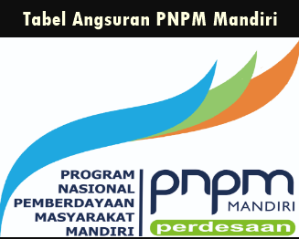 Tabel Angsuran PNPM Mandiri
