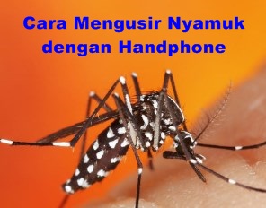 Cara Mengusir Nyamuk dengan Handphone
