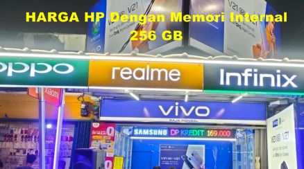 HP Dengan Memori Internal 256GB